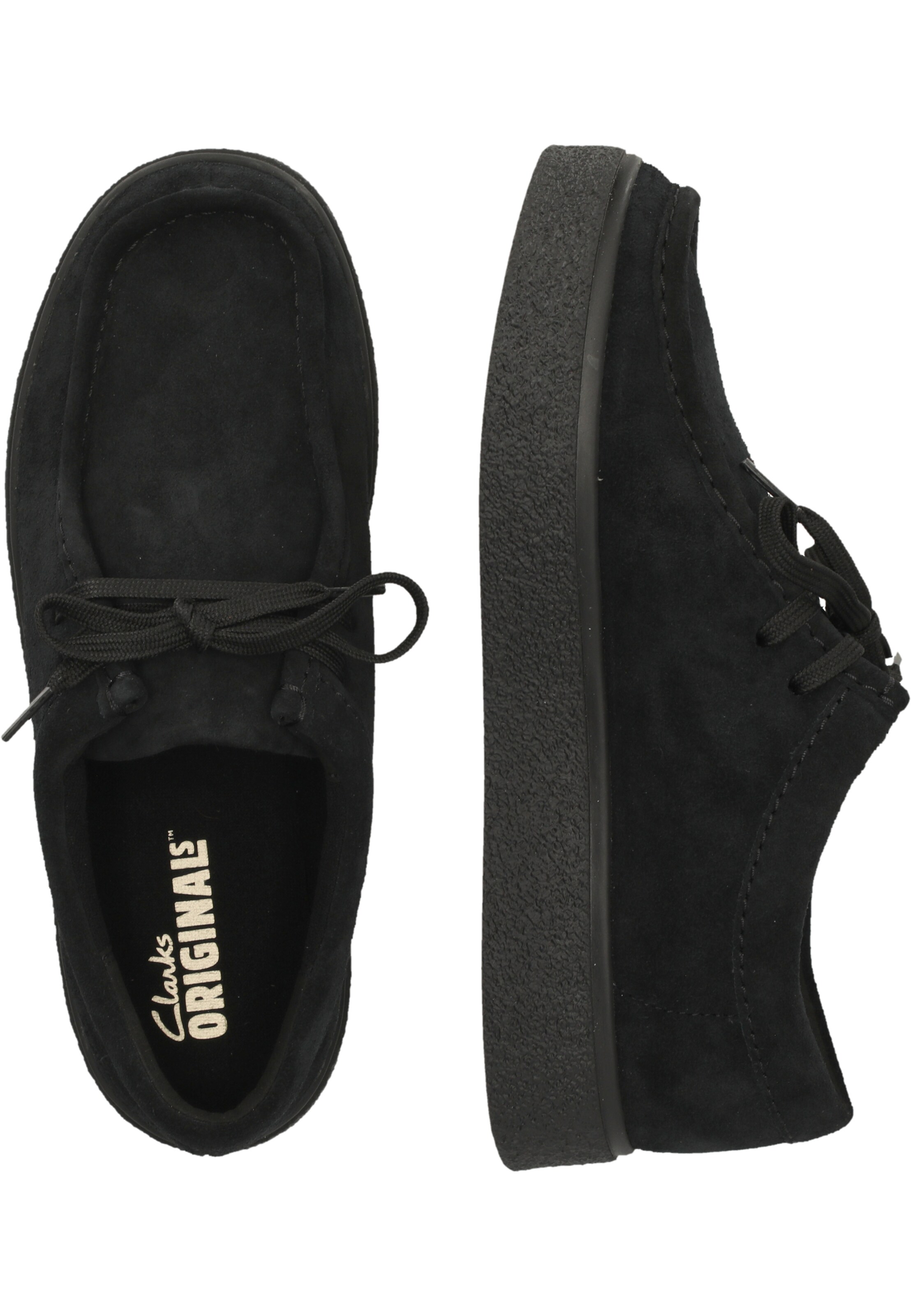 CLARKS Mokassin 'Boxbee Walla' in Schwarz