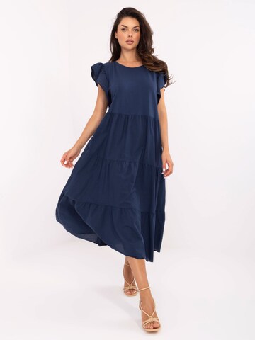 Madnezz House Kleid in Blau: Vorderseite