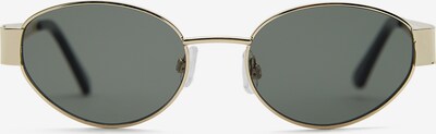 Pull&Bear Sonnenbrille in gold / dunkelgrün, Produktansicht