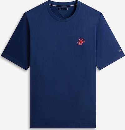 XXXL dydžio Marškinėliai iš Tommy Hilfiger Big & Tall, spalva – mėlyna / oranžinė-raudona, Prekių apžvalga