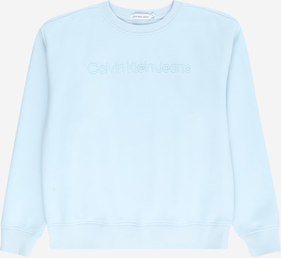 Calvin Klein Jeans Sweatshirt i pastellblå, Produktvisning