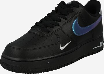 Nike Sportswear Platform trainers 'AIR FORCE 1 07' in Black: front