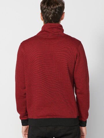 Sweat-shirt KOROSHI en rouge