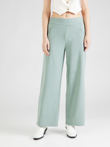 JDY Wide leg Broek 'LOUISVILLE CATIA' in Groen: voorkant
