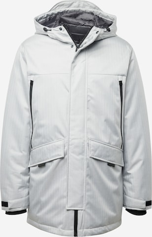 Parka d’hiver 'JCOBlack' JACK & JONES en gris : devant