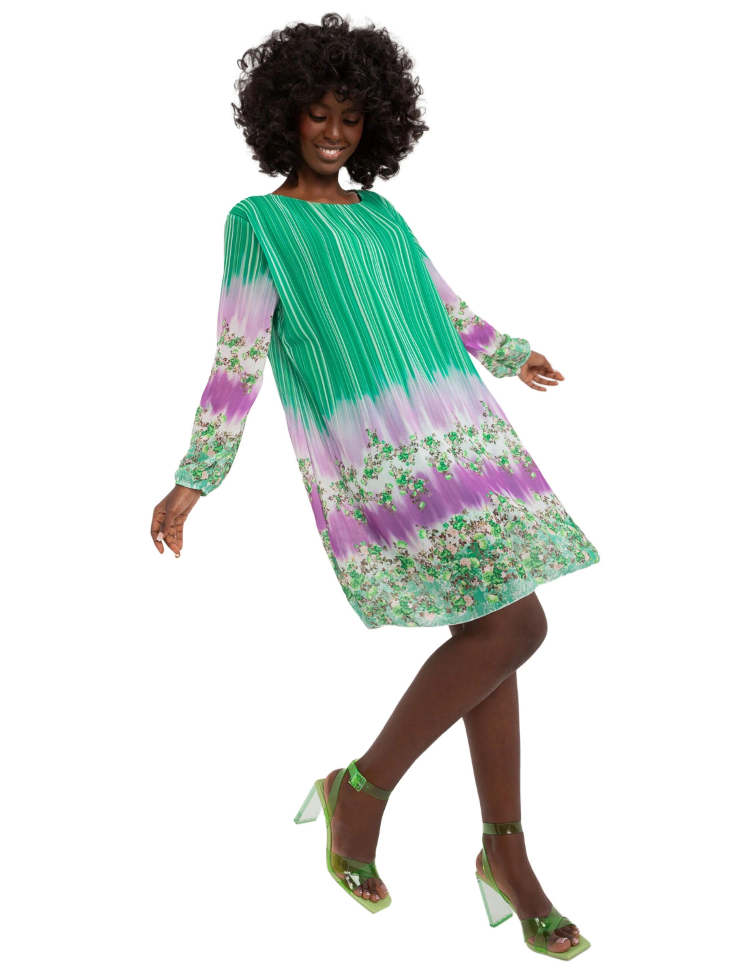 italy moda Dress in Green