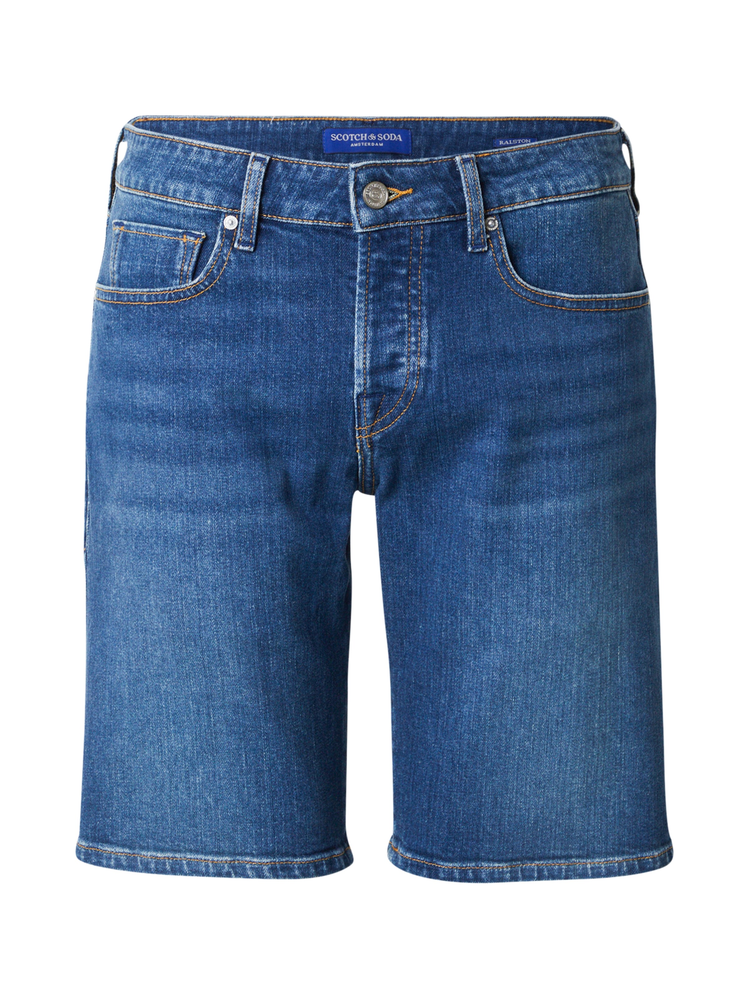 Regular Jeans 'Ralston' de la SCOTCH & SODA pe albastru: față