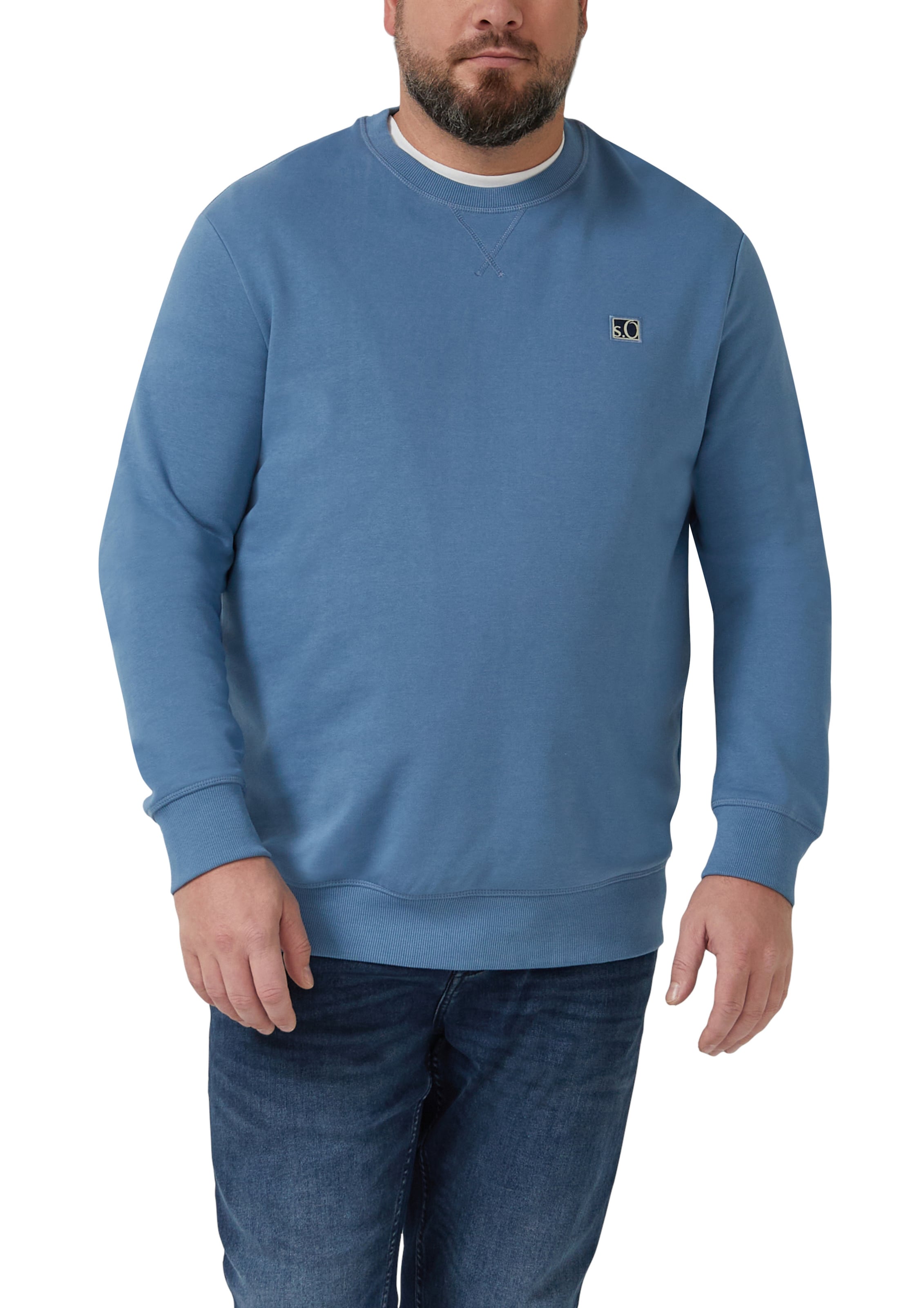 s.Oliver Sweatshirt in Blauw