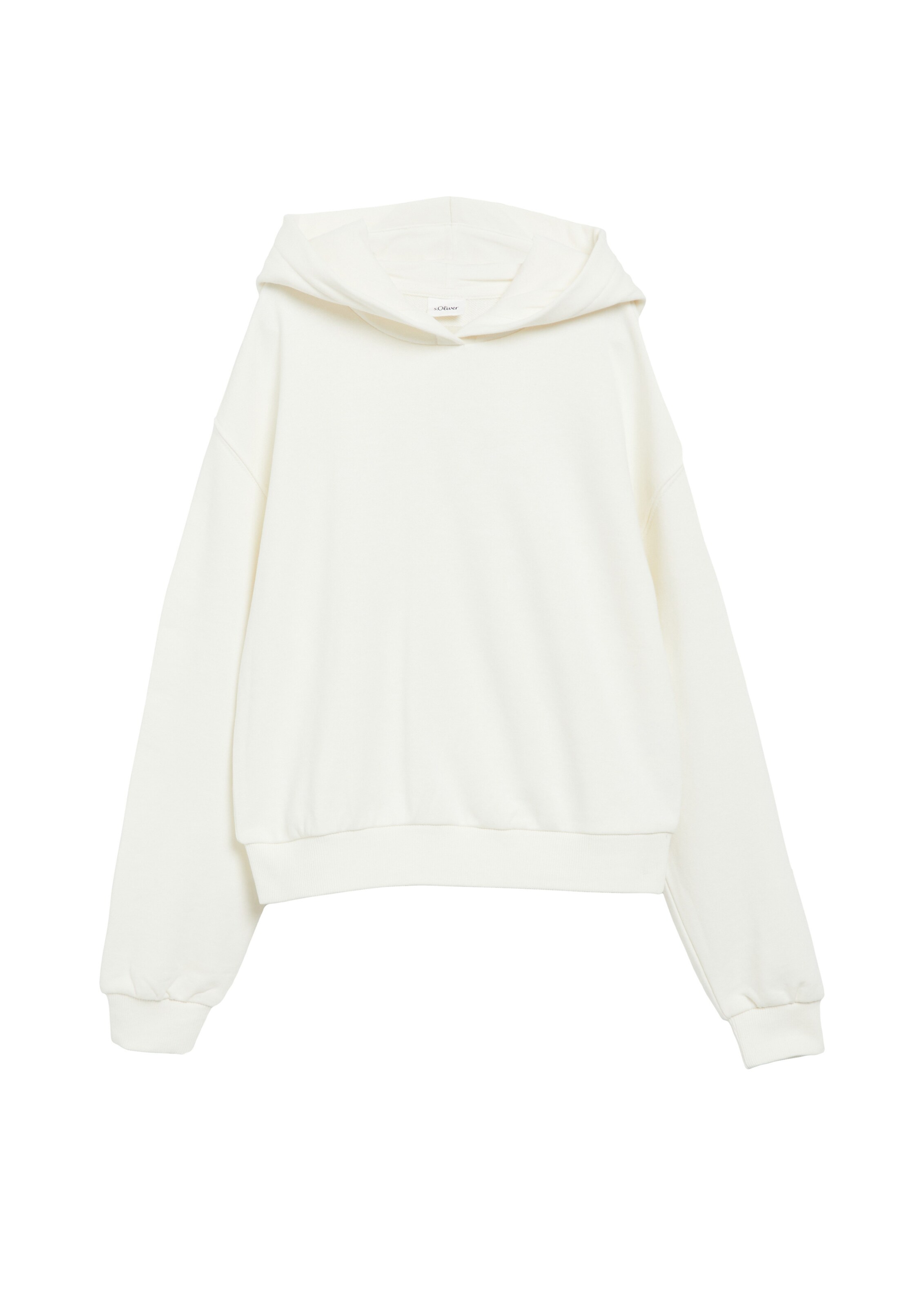 s.Oliver Sweatshirt in Beige: Vorderseite