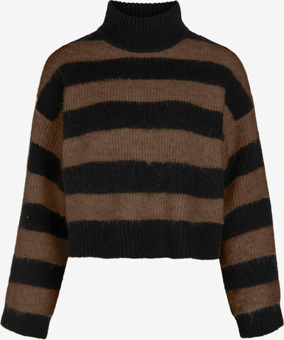 OBJECT Pullover 'Minna' in braun / schwarz, Produktansicht