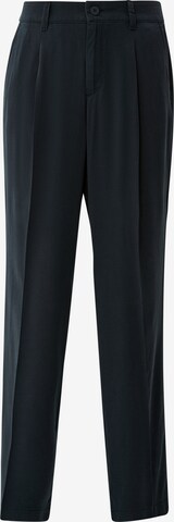 s.Oliver Wide leg Trousers with creases in Grey: front