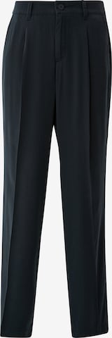 s.Oliver Wide leg Pleated Pants in Grey: front