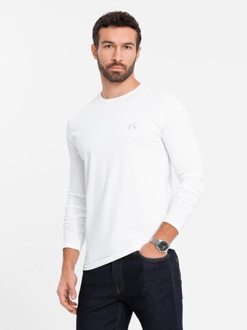 Ombre Shirt in White