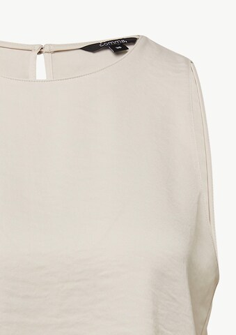COMMA Blusentop in Beige