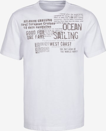 JOHN DEVIN Shirt in White: front