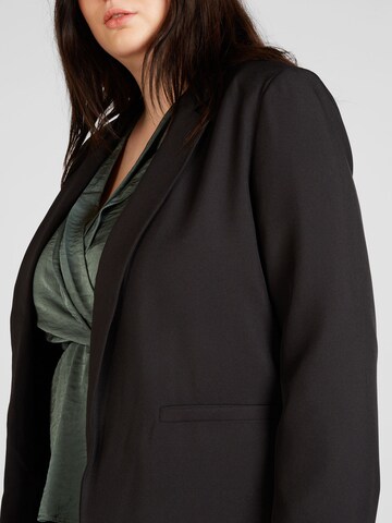 ABOUT YOU Curvy Blazer 'Sari' in Black