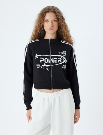 Koton Sweatshirt in Black: front