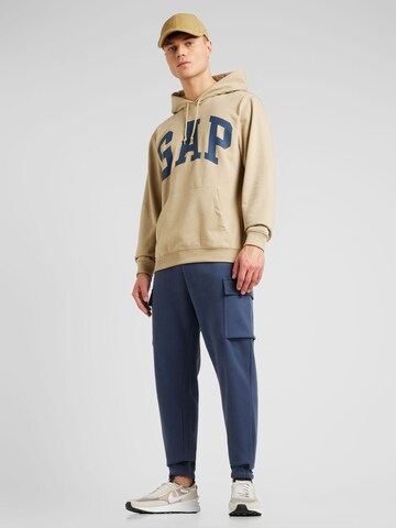 GAP - Tapered Calças cargo em azul