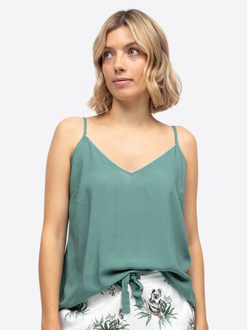 Cyberjammies Slaapshirt 'Kallie' in Groen: voorkant