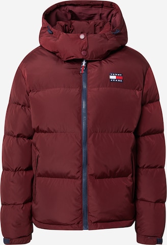 Tommy Jeans Winter Jacket 'ALASKA' in Red: front