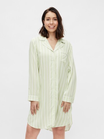 Camicia da notte 'Alba' di MAMALICIOUS in verde: frontale