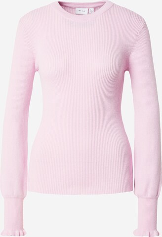 VILA Pullover 'SAYA' in Pink: predná strana