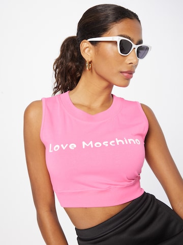Love Moschino Τοπ σε ροζ
