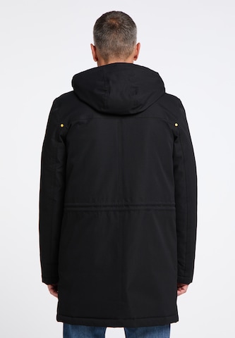 Schmuddelwedda Winter parka in Black