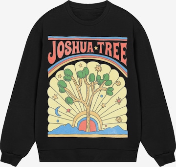 Sweat-shirt 'US National Parks Joshua Tree' F4NT4STIC en noir : devant