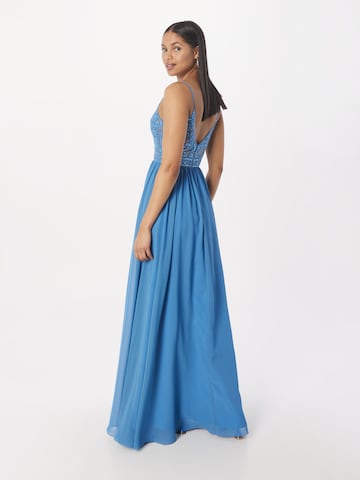 Robe de soirée LUXUAR en bleu