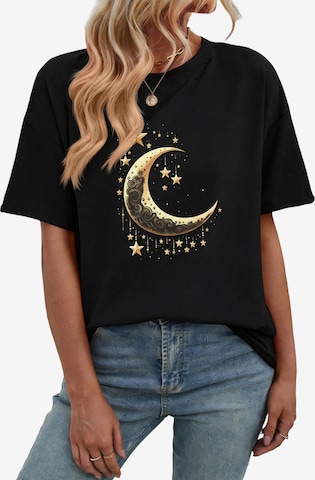 GORHEY Shirt in Zwart: voorkant