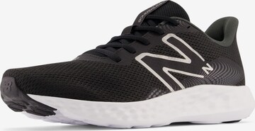 Scarpa da corsa '411' di new balance in nero: frontale