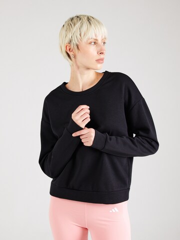 ONLY PLAY Athletic Sweatshirt 'ONPCOMFORT' in Black: front