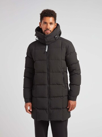 Manteau d’hiver 'EZ Boxed Matt' JACK1T en noir : devant