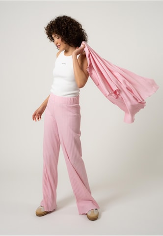 Flared Pantaloni 'Eira' di OH APRIL in rosa