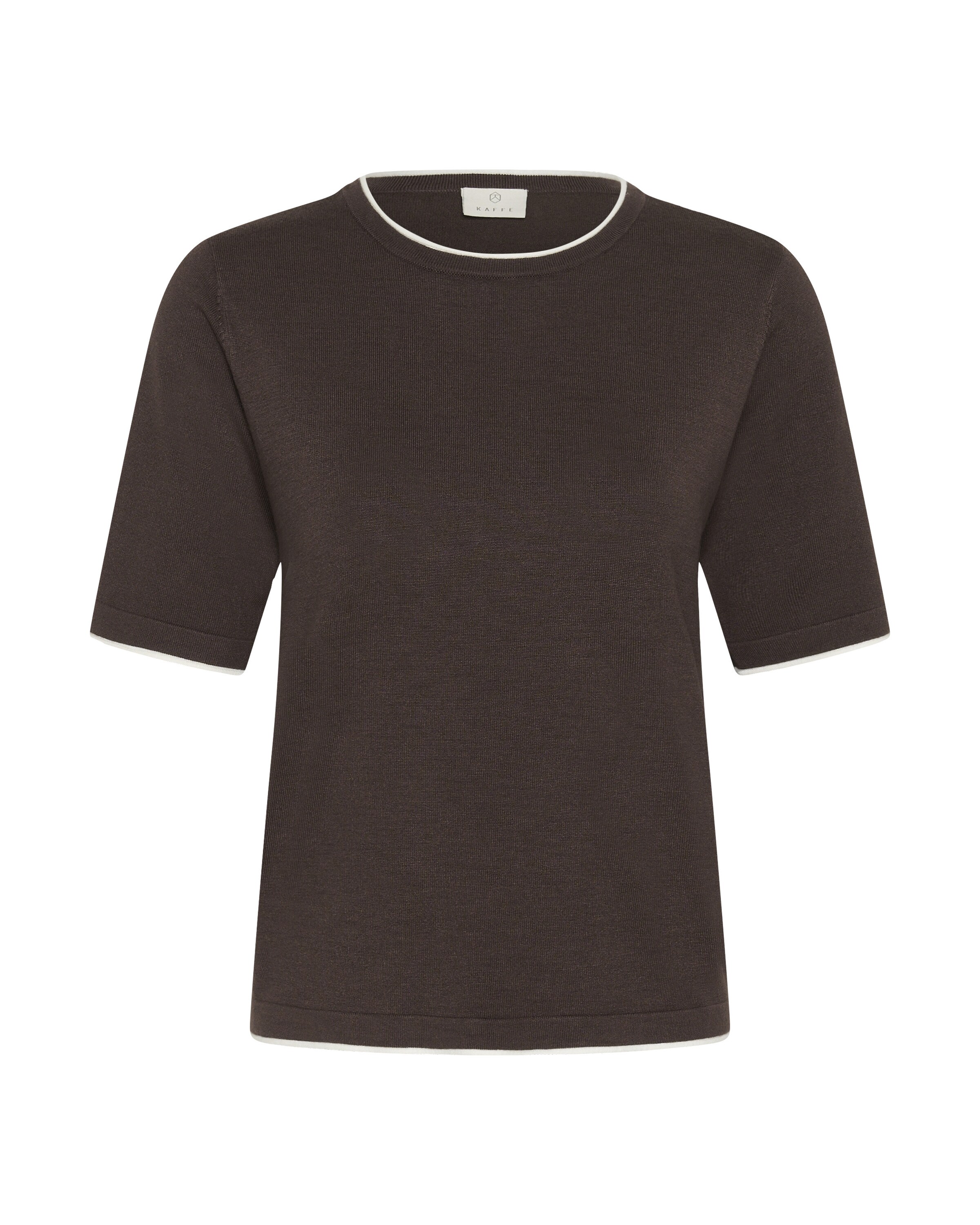 Kaffe Sweter 'KAlizza' w kolorze brązowy: przód