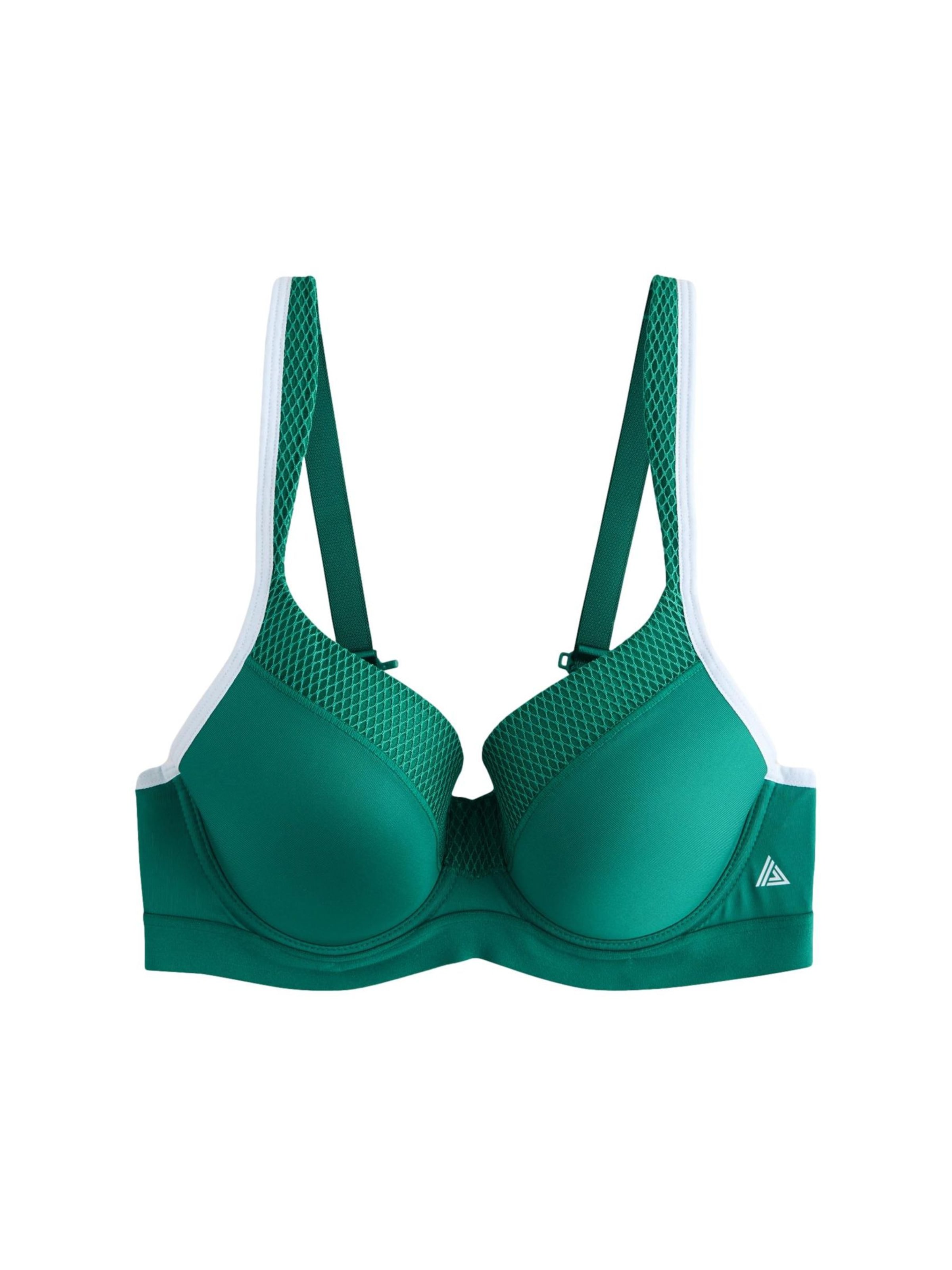 Next T-shirt Sports-BH i grøn: forside