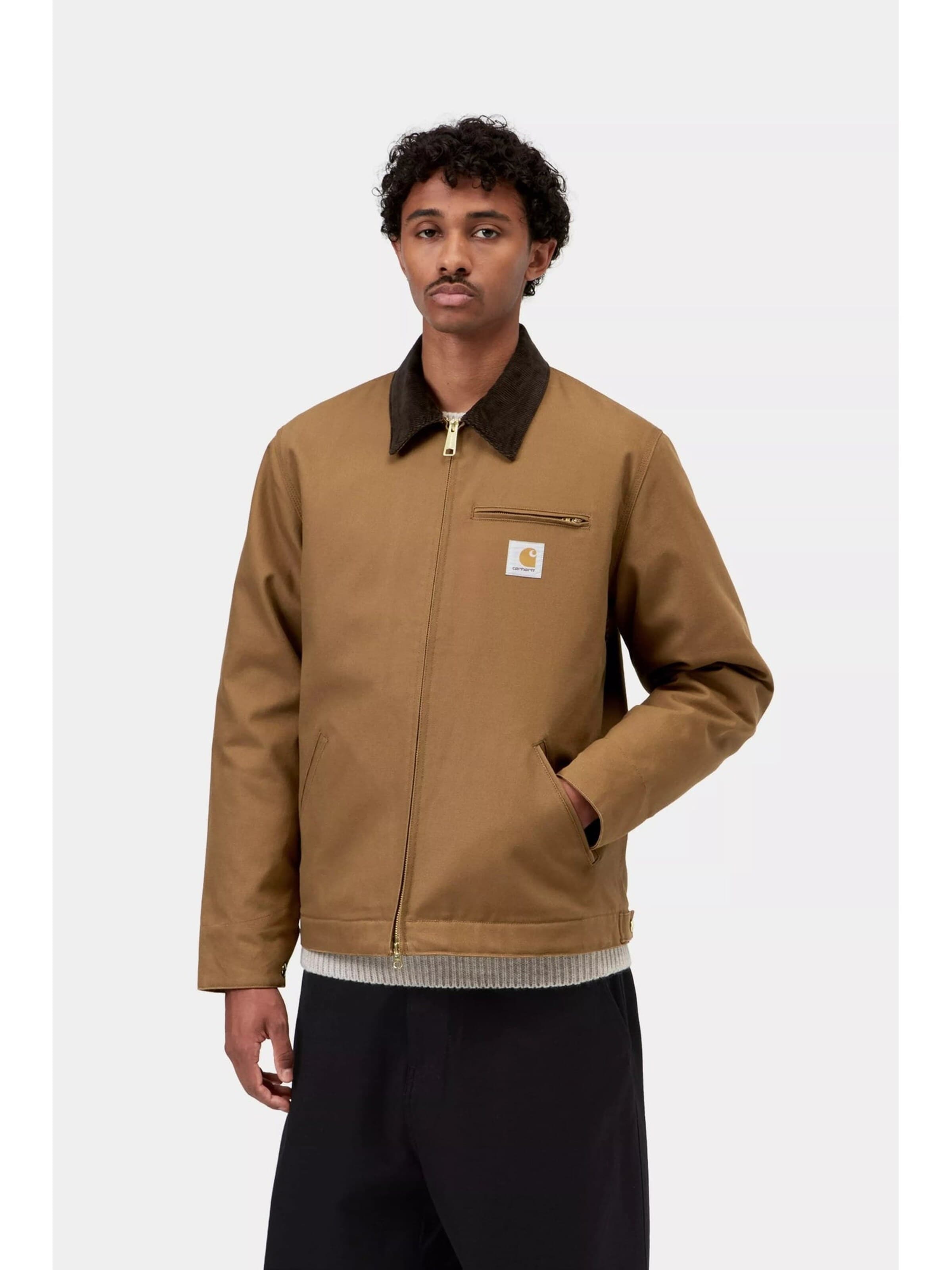 Carhartt WIP Преходно яке 'DETROIT' в кафяво