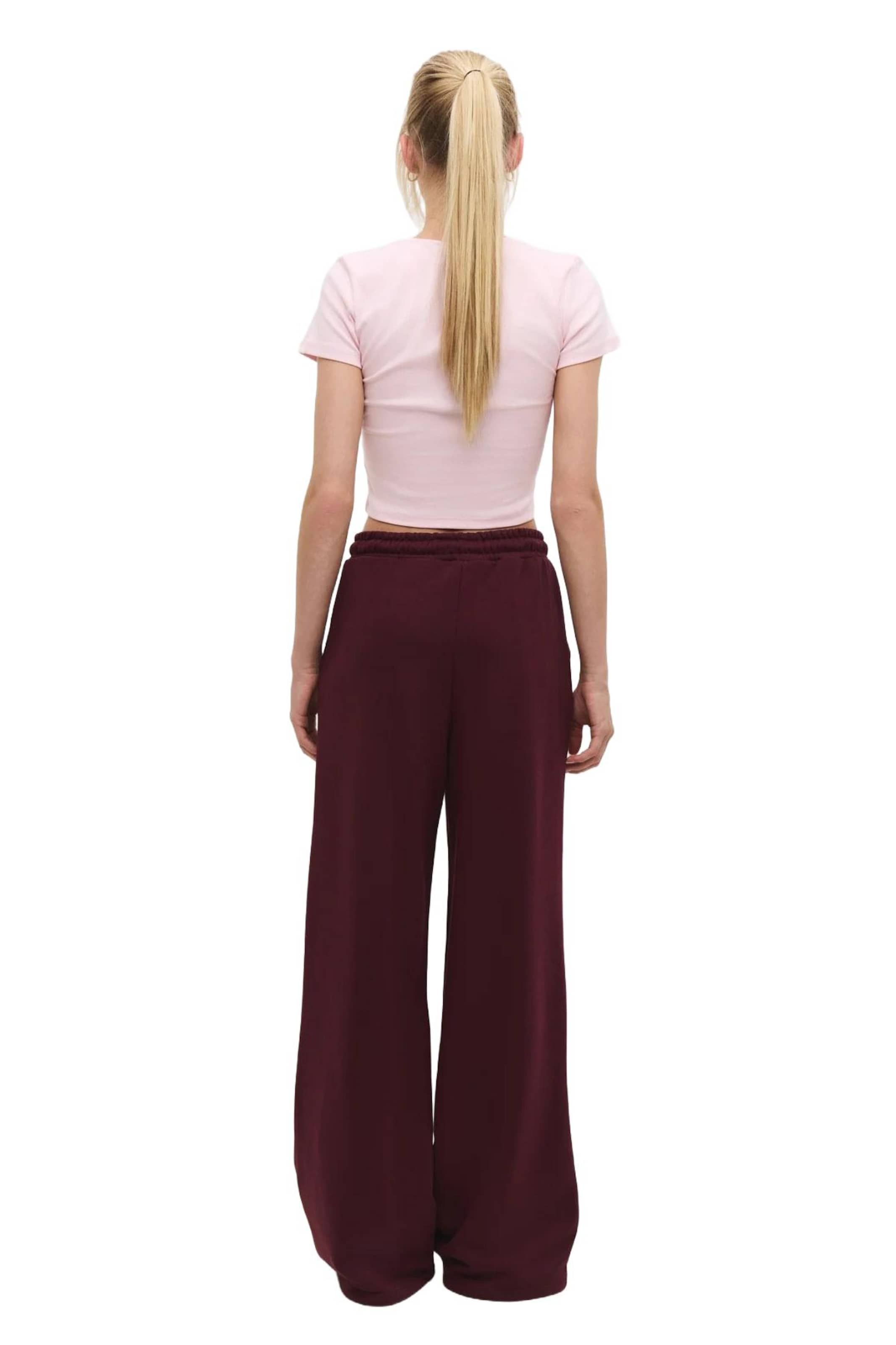 No Matter What Loose fit Pants in Red