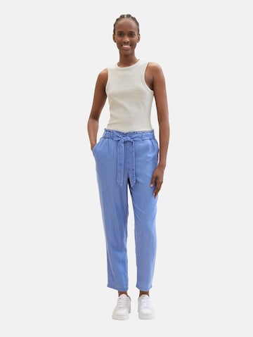 TOM TAILOR DENIM Loose fit Pants in Blue