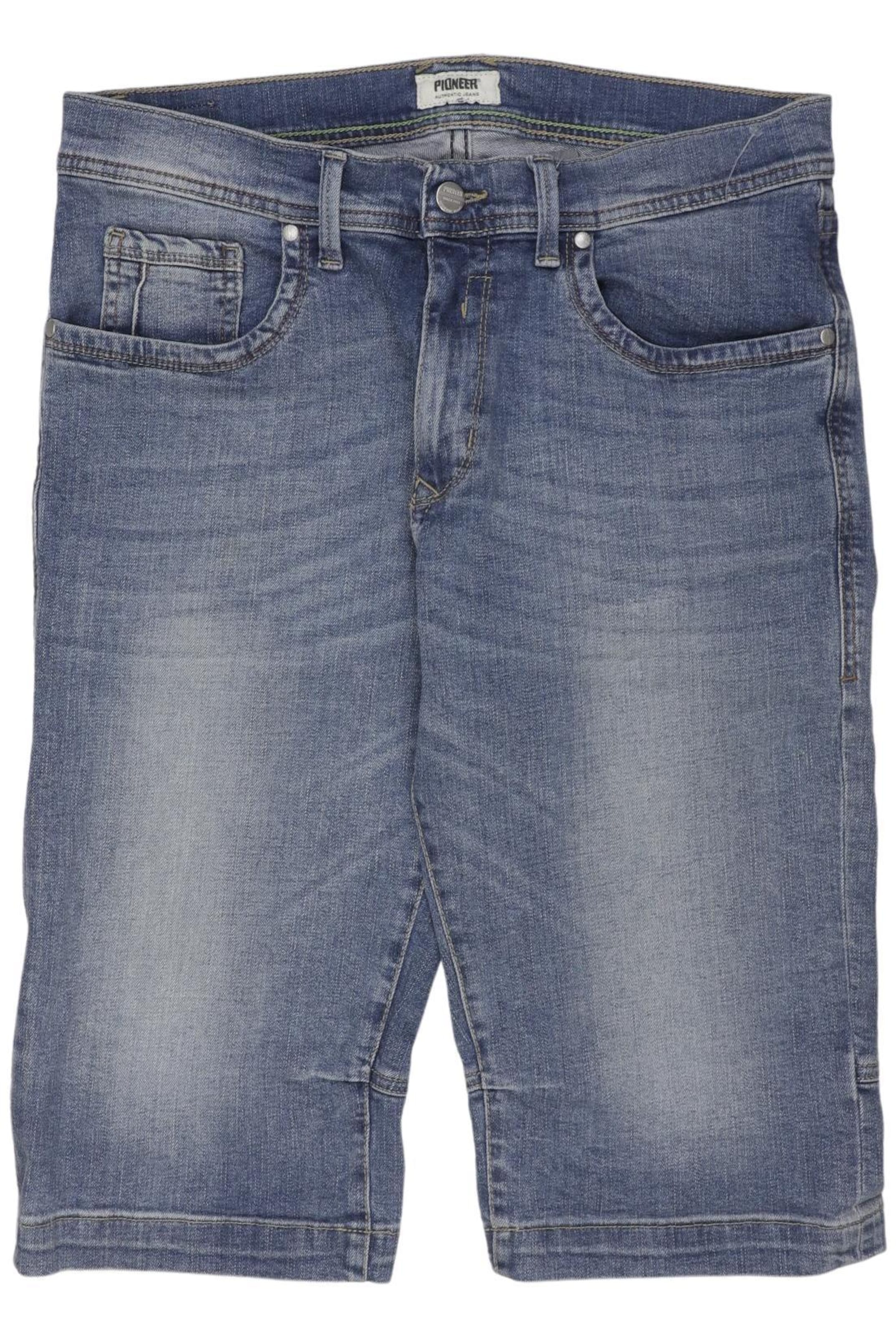 PIONEER Shorts in 32 in Blue: front