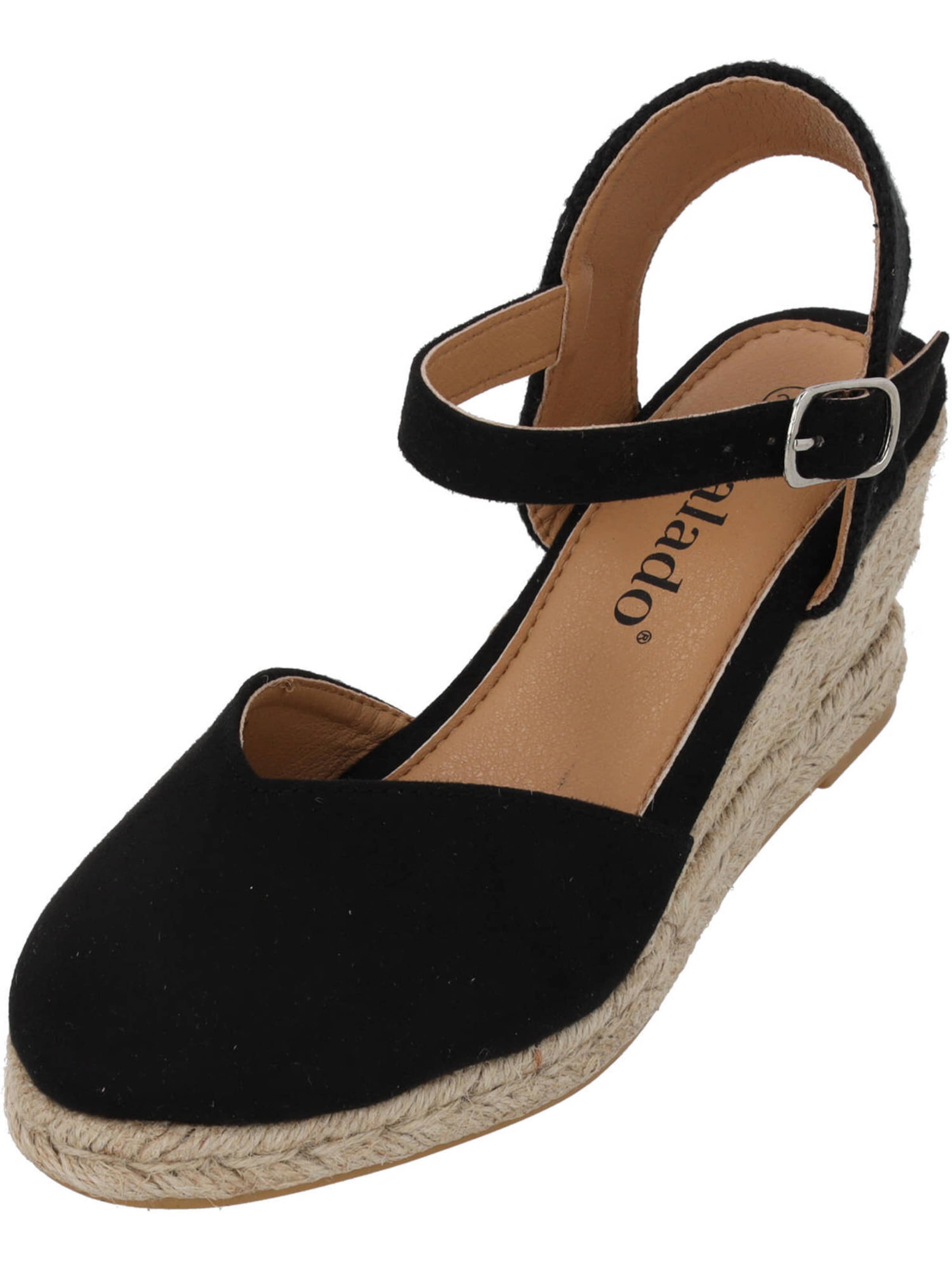 Palado Σανδάλι 'Sathos' σε μαύρο: μπροστά