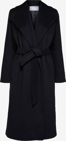 SELECTED FEMME Ανοιξιάτικο και φθινοπωρινό παλτό 'Rosa' σε μαύρο: μπροστά