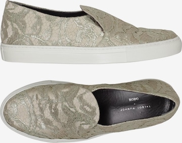 Talbot Runhof Halbschuh 40 in Silber: Vorderseite