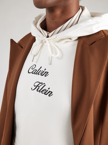 Calvin Klein Jeans Μπλούζα φούτερ σε μπεζ
