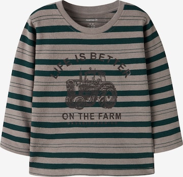 NAME IT Shirt in Bruin: voorkant