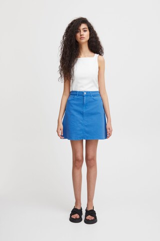 ICHI Skirt 'Cenny' in Blue