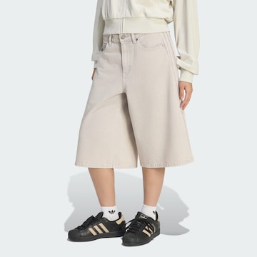ADIDAS ORIGINALS Wide leg Jeans in Grijs: voorkant