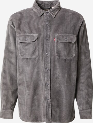 LEVI'S ® Košile 'Jackson Worker Corduroy Overshirt' – šedá: přední strana