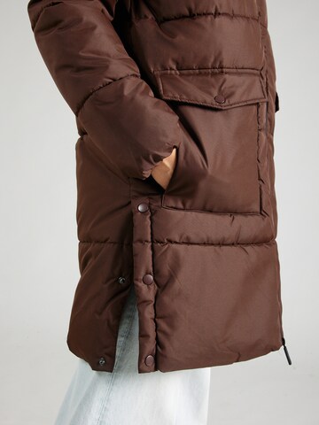 VILA Winter coat 'VIDorsty' in Brown
